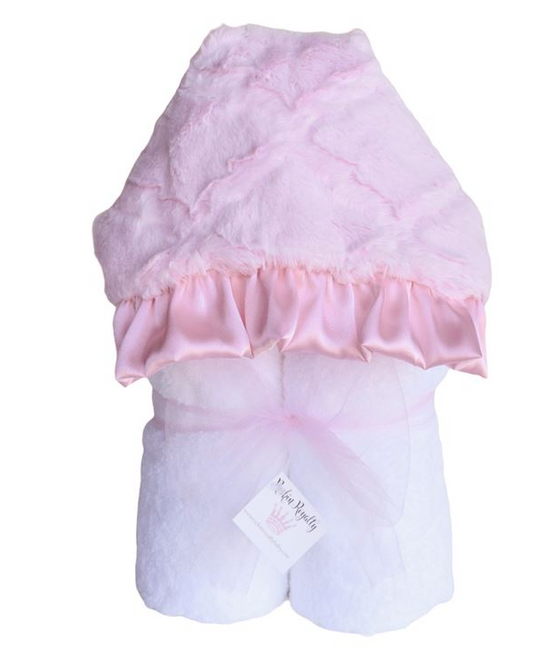 Personalized Pink Hooded Towel